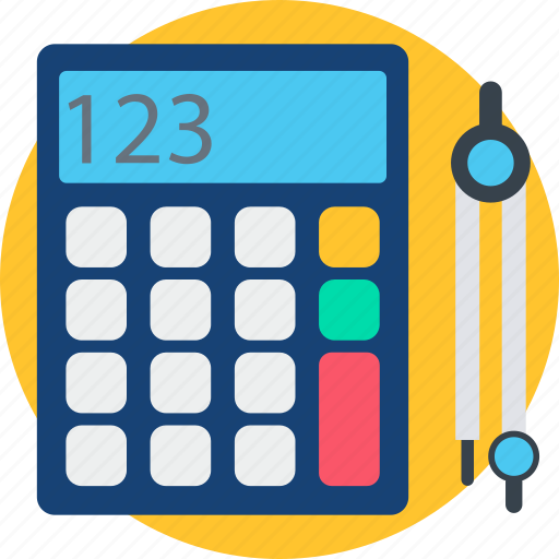 Math geometry, drafting, geometry, accounting, calculator icon - Download on Iconfinder