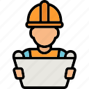 construction engineer, industry, maintenance, mechanic, worker, technician