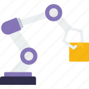 robotic arm, arm, robotic, technology, automated factory, conveyor belt