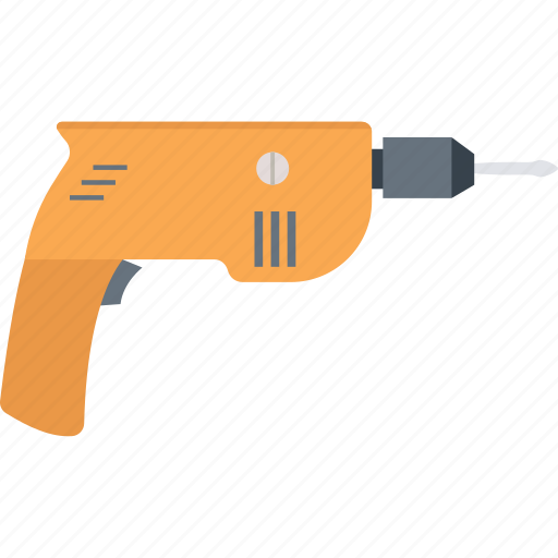 Drill, hot glue gun, soldering, soldering gun, drill machine, machine, construction drill icon - Download on Iconfinder