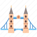 architecture, bridge, england, landmark, london, river, tower 