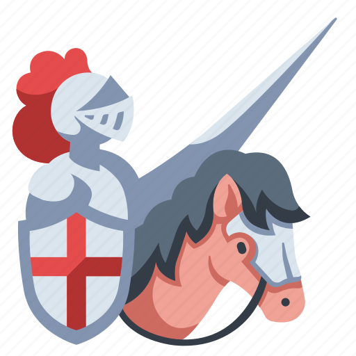 Armor, history, horse, horseback, knight, medieval, warrior icon - Download on Iconfinder