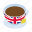 british, cup, drink, english, isometric, tea, traditional 