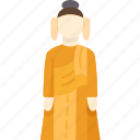 laykyun, sekkya, standing, buddha, myanmar