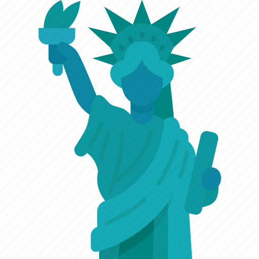 Liberty, statue, monument, independence, america icon - Download on Iconfinder