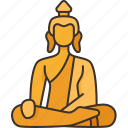 buddha, great, temple, buddhism, religious