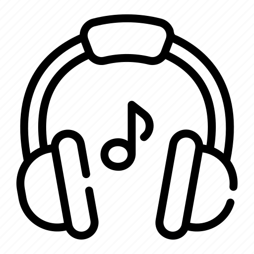 Music, headphones, sound, song, media, multimedia, entertainment icon - Download on Iconfinder