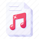 music document, music file, mp3, music, songs