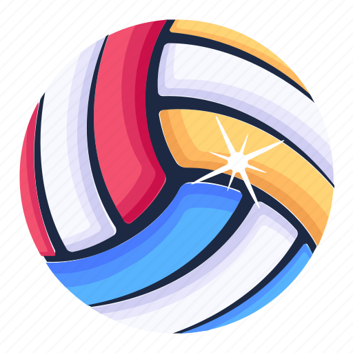 Volleyball, ball, sports ball, sports equipment icon - Download on Iconfinder