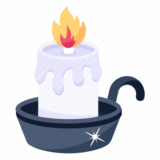 Flame, candle, ignition, candlelight, paraffin icon - Download on Iconfinder