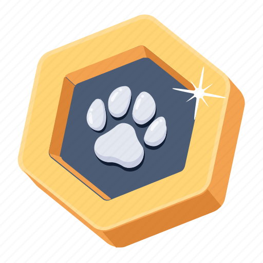 Animal foot, animal paw, dog paw, footprint, paw icon - Download on Iconfinder