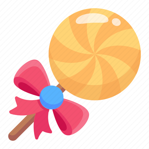 Spiral lolly, lolly, rainbow lolly, lollipop, swirl lollipop icon - Download on Iconfinder