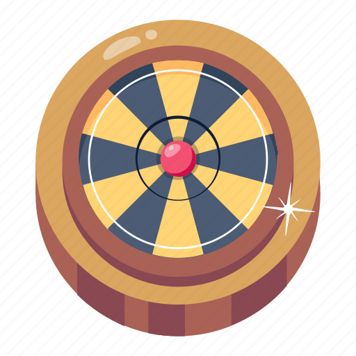 Prize wheel, roulette wheel, casino, gambling, game icon - Download on Iconfinder