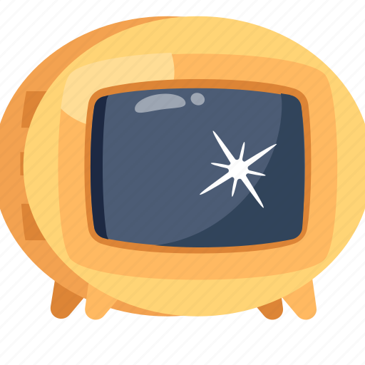 Tv, tv set, vintage tv, retro tv, television icon - Download on Iconfinder