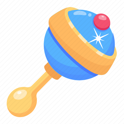 Rattle, tool, childhood, maracas, play icon - Download on Iconfinder