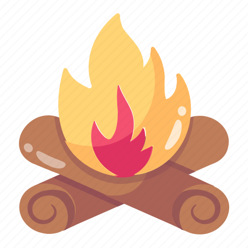 Bonfire, campfire, flame, fire, ignition icon - Download on Iconfinder