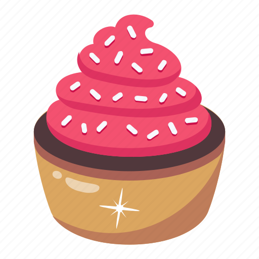 Muffin, cupcake, sweet, dessert, confectionery icon - Download on Iconfinder
