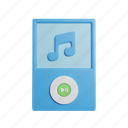music, player, front