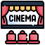 cinema, theater, movie, entertainment, seats 