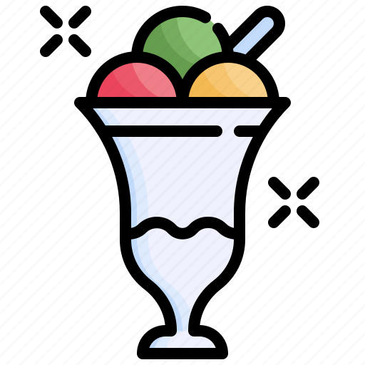 Ice, cream, frozen, sweet, food, dessert icon - Download on Iconfinder