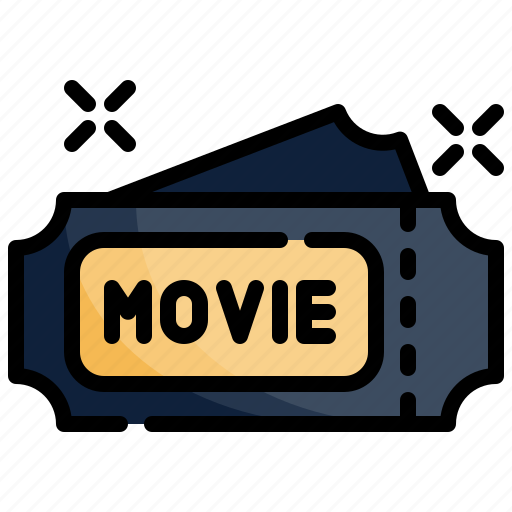Movie, ticket, theatre, entertainment, validating, film icon - Download on Iconfinder