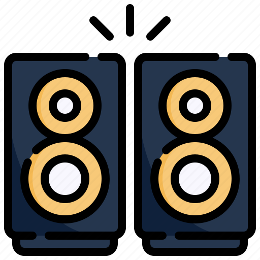 Speaker, audio, loudspeakers, subwoofer, sound icon - Download on Iconfinder