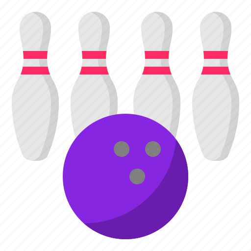 Ball, bowling, entertainment, pin, sport icon - Download on Iconfinder