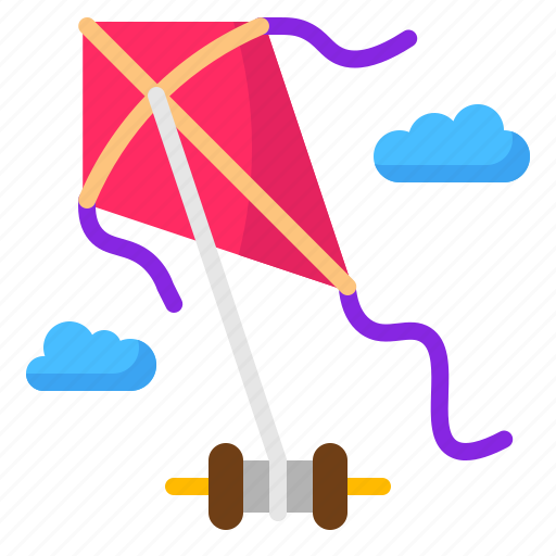 Diamond, entertainment, flying, kite, toy icon - Download on Iconfinder