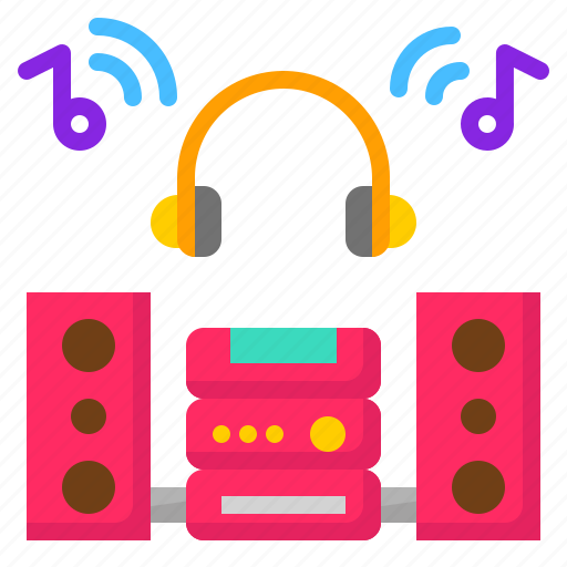 Entertainment, headphone, music, song, stereo icon - Download on Iconfinder
