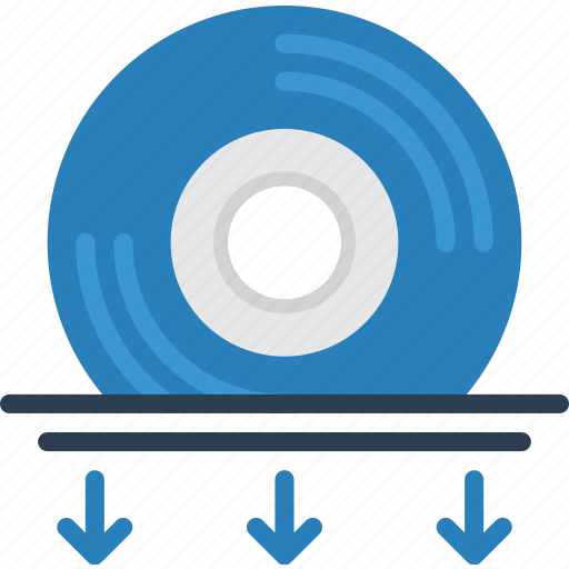 Cd, disc, dvd, entertainment, insert icon - Download on Iconfinder