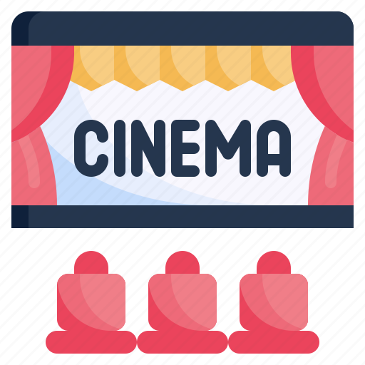 Cinema, theater, movie, entertainment, seats icon - Download on Iconfinder