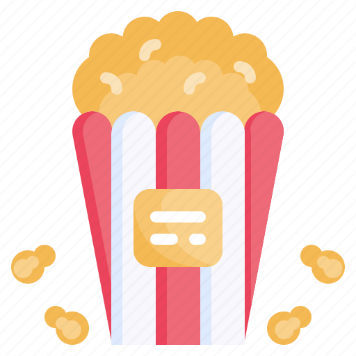 Popcorn, cinema, fast, food, entertainment, snack icon - Download on Iconfinder
