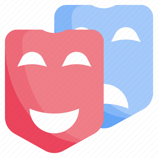 Theatre, mask, entertainment, comedy, culture, art icon - Download on Iconfinder