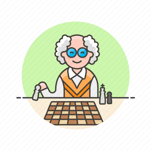 Chess, entertainment, old, game, man, plan, play icon - Download on Iconfinder