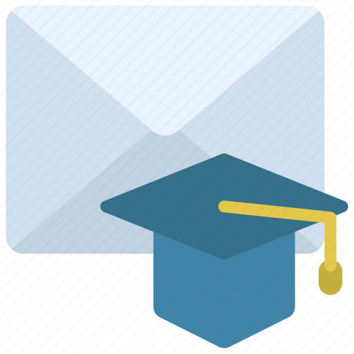 Educational, email, mail, learning, graduationcap icon - Download on Iconfinder