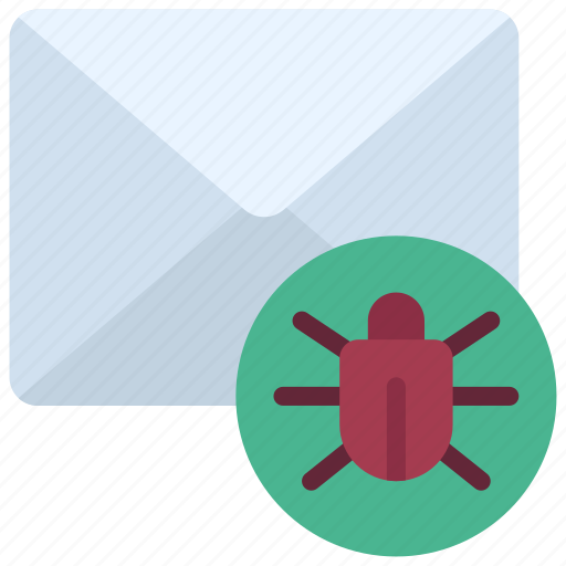 Email, bug, mail, error, malware icon - Download on Iconfinder
