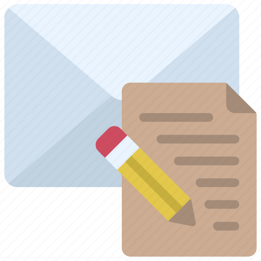 Email, draft, mail, drafting, edited icon - Download on Iconfinder
