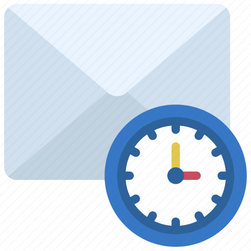 Email, time, mail, timer, clock icon - Download on Iconfinder