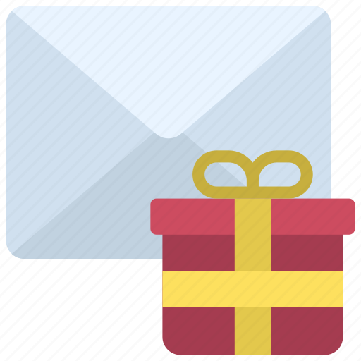 Gift, email, mail, present, box icon - Download on Iconfinder