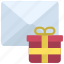 gift, email, mail, present, box 
