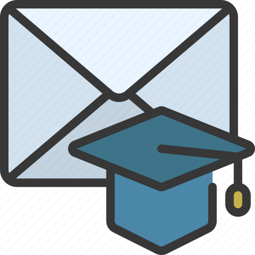 Educational, email, mail, learning, graduationcap icon - Download on Iconfinder