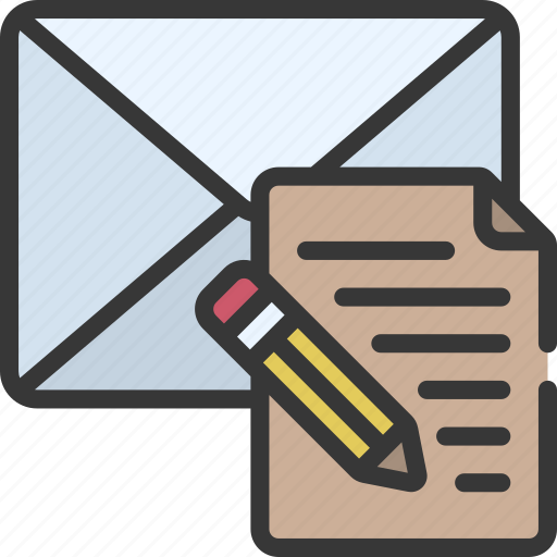Email, draft, mail, drafting, edited icon - Download on Iconfinder