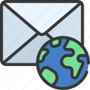 email, globally, mail, earth, world