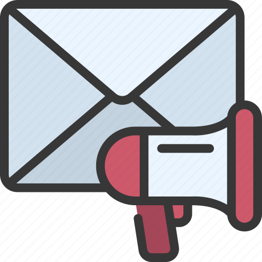 Email, marketing, mail, selling, megaphone icon - Download on Iconfinder