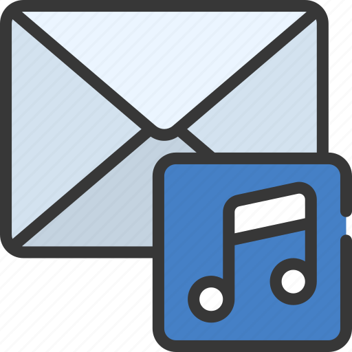 Email, music, mail, sound, audio icon - Download on Iconfinder