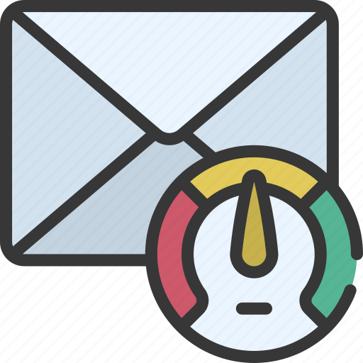 Email, performance, mail, dial, speed icon - Download on Iconfinder