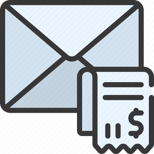 Email, receipt, mail, receipts, invoice icon - Download on Iconfinder