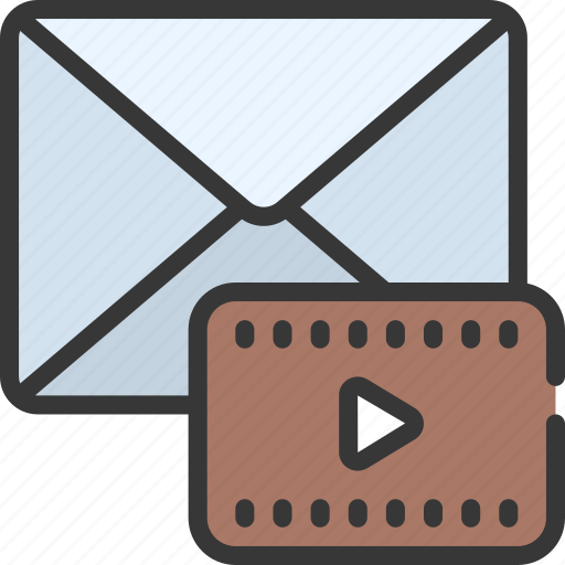 Email, video, mail, videoplayer icon - Download on Iconfinder