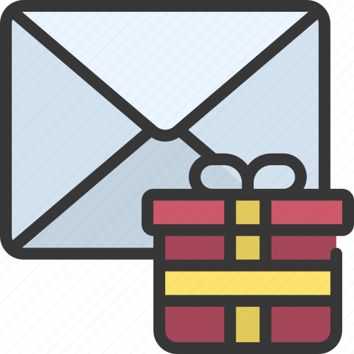Gift, email, mail, present, box icon - Download on Iconfinder