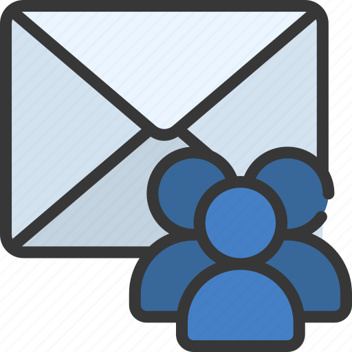 Group, email, mail, groupchat, grouped icon - Download on Iconfinder